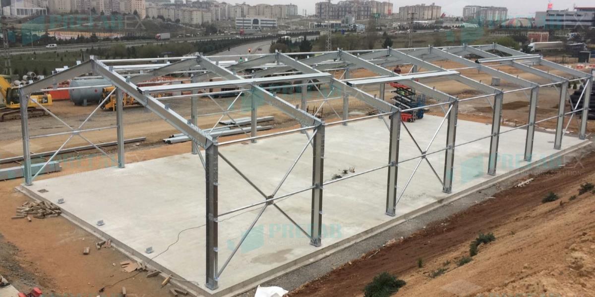 steel structures for warehouse